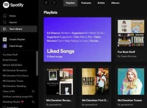 Spotify example